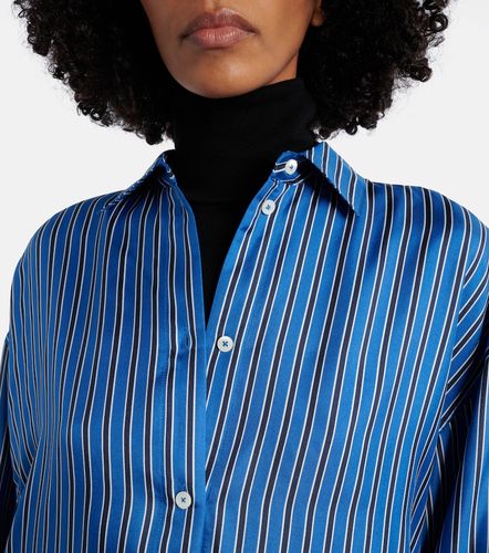 Camicia oversize in seta a righe - Toteme - Modalova