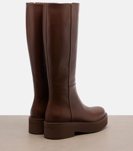 Hiro leather knee-high boots - Gianvito Rossi - Modalova