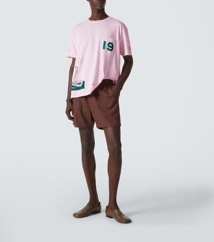 Cobra printed cotton jersey T-shirt - Bode - Modalova