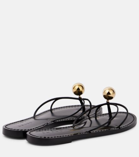 Malawi embellished leather thong sandals - Amanu - Modalova