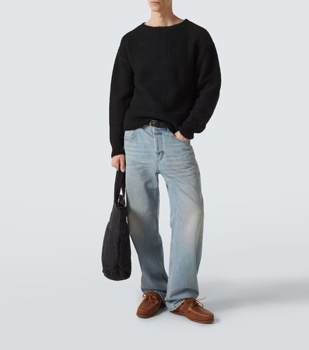 Pullover in misto lana e mohair con intarsio - Visvim - Modalova