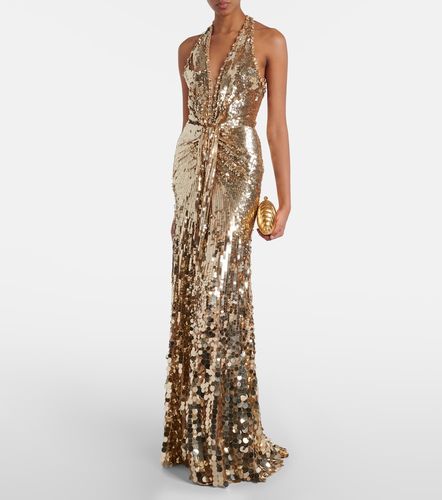 Mars gathered sequined gown - Jenny Packham - Modalova