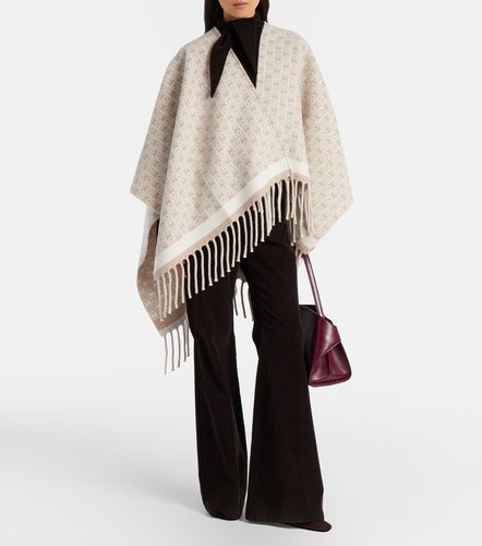 Ferragamo Gancini virgin wool shawl - Ferragamo - Modalova