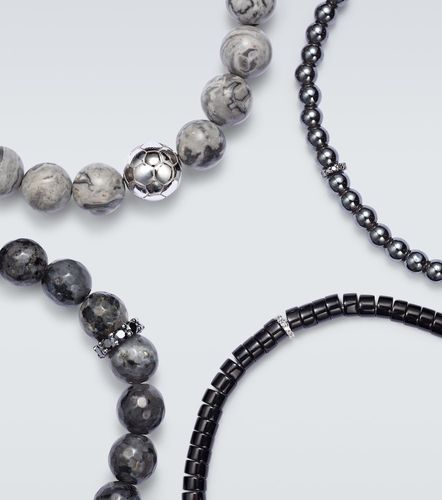 Kt white gold bracelet bundle with diamonds - Sydney Evan - Modalova