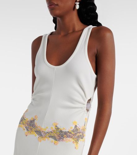 Abito lungo Crystal Orbit con pizzo - Christopher Esber - Modalova