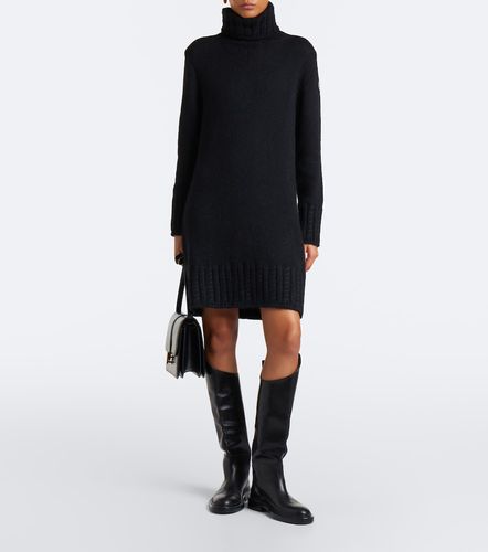 Abito corto in misto alpaca e lana - Moncler - Modalova