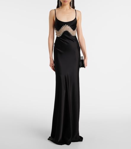 David Koma Embellished satin gown - David Koma - Modalova