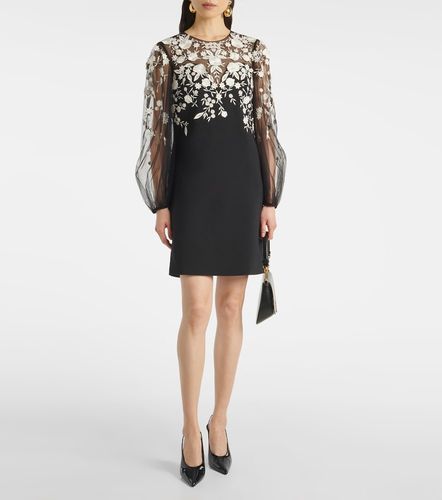Abito corto con ricamo - Carolina Herrera - Modalova