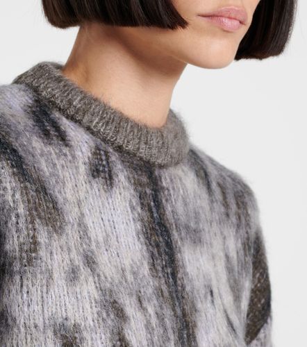Leopard-print jacquard sweater - The Attico - Modalova