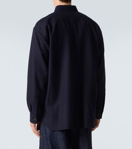 Embroidered wool shirt - Dries Van Noten - Modalova