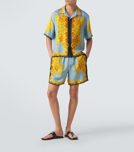Versace Printed silk shirt - Versace - Modalova