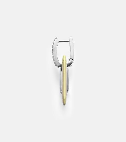 Chiara Small 18kt gold single earring with diamonds - Eera - Modalova