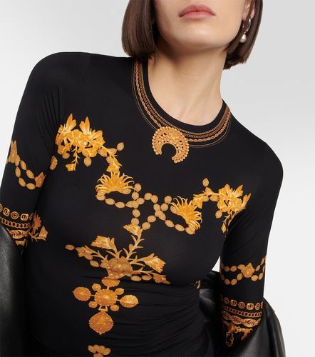 Top de jersey estampado - Marine Serre - Modalova