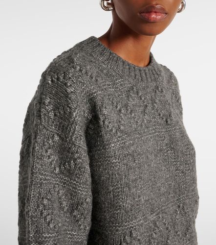 Ganni Pullover in lana e cotone - Ganni - Modalova