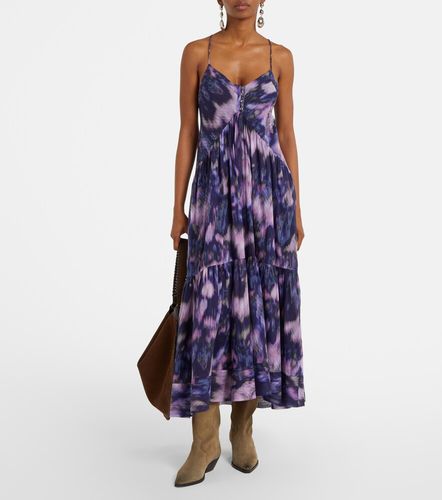 Vestido largo Sabba de algodón estampado - Marant Etoile - Modalova