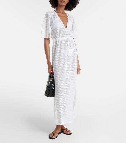 Phoebe fringed kaftan - Melissa Odabash - Modalova