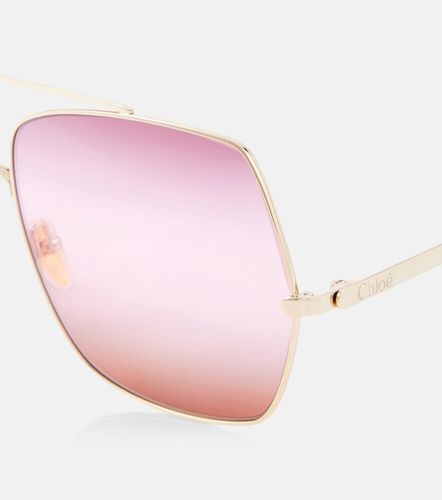 Chloe Aly square sunglasses - Chloe - Modalova