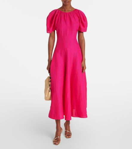 Abito lungo con maniche a palloncino - Tory Burch - Modalova
