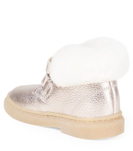 Botines Trix Easy de piel metalizada - Pom d'Api - Modalova