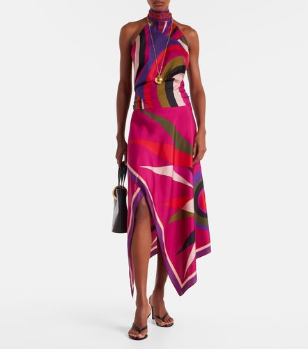 Pucci Top Iride de satén de seda - Pucci - Modalova