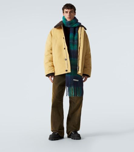 Sciarpa in misto mohair a quadri - Acne Studios - Modalova