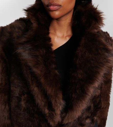 Cropped shearling jacket - Magda Butrym - Modalova