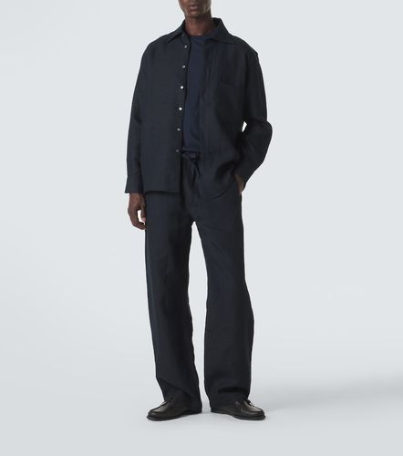 Pantaloni regular in lino - Saman Amel - Modalova
