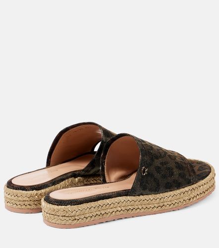 Alpargatas con plataforma estampadas - Gianvito Rossi - Modalova