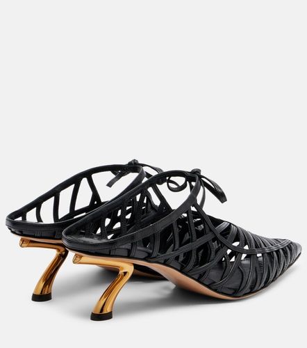 Ferragamo Mules Cirry de piel - Ferragamo - Modalova