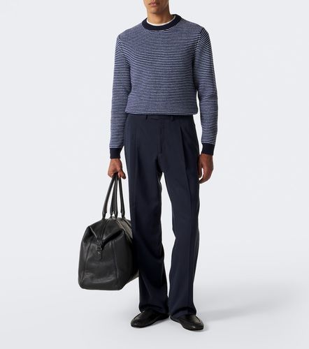 Pullover in lana e cashmere a righe - Lardini - Modalova