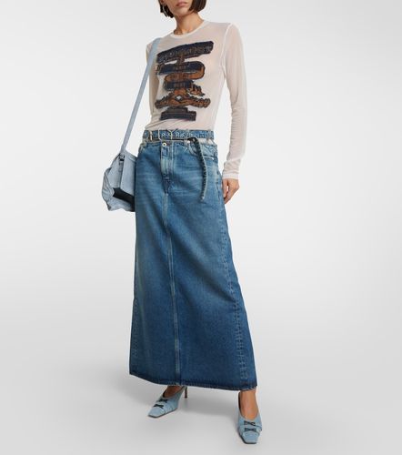 Gonna lunga Y Belt in denim - Y/Project - Modalova