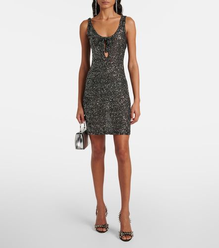 Alessandra Rich Sequined minidress - Alessandra Rich - Modalova