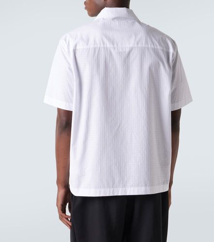 Camicia in popeline di cotone a quadri - Jil Sander - Modalova