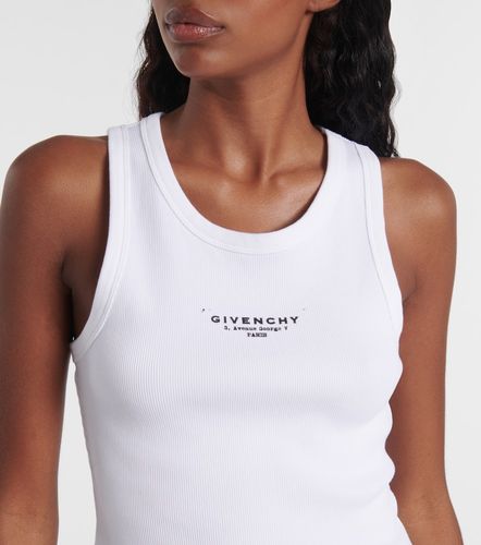 Tank top Stamp de algodón con logo - Givenchy - Modalova