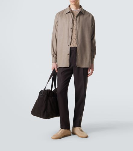 Zegna Pantalones rectos de algodón - Zegna - Modalova