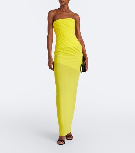 Alex Perry Ruched mesh bustier gown - Alex Perry - Modalova