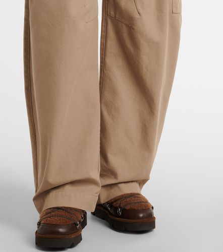 Pantalones barrel de algodón - Brunello Cucinelli - Modalova