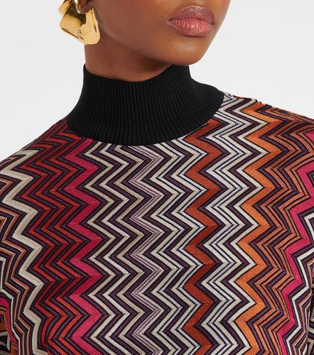 Missoni Zigzag turtleneck sweater - Missoni - Modalova