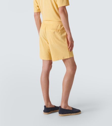Shorts Faustino in misto cotone e lino - Frescobol Carioca - Modalova