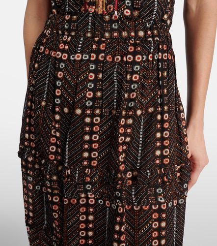 Falda larga Diya de algodón estampada - Marant Etoile - Modalova