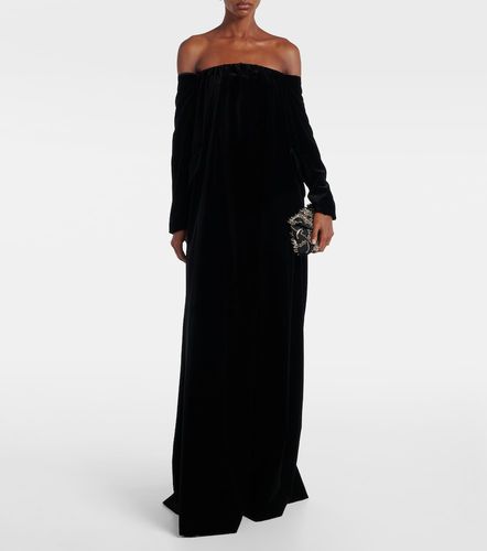 Vestido de fiesta de terciopelo de algodón - Max Mara - Modalova