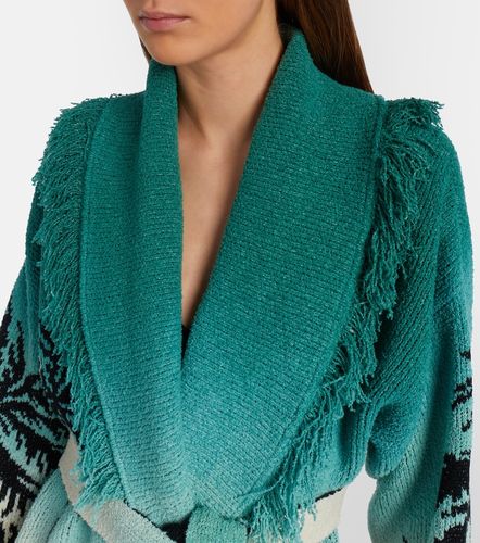 Cárdigan Wave Bloom de jacquard - Alanui - Modalova