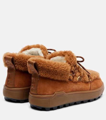 Stivaletti Chamonix in suede con shearling - Bogner - Modalova
