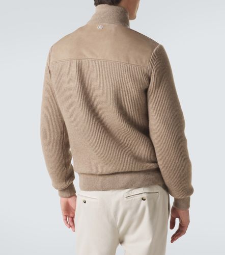 Agnona Bomber in cashmere e suede - Agnona - Modalova