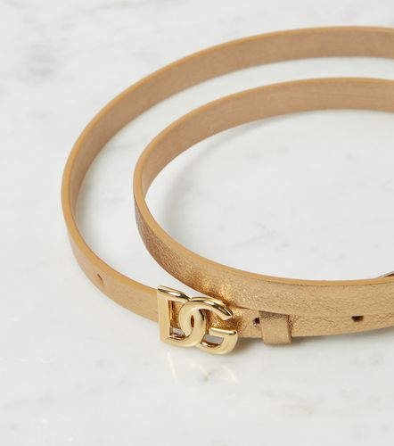 Dolce&Gabbana DG leather belt - Dolce&Gabbana - Modalova
