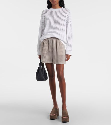 Pullover in cotone - Brunello Cucinelli - Modalova