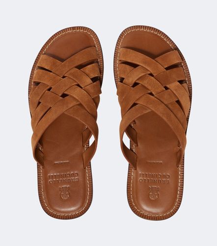 Brunello Cucinelli Sandali in suede - Brunello Cucinelli - Modalova