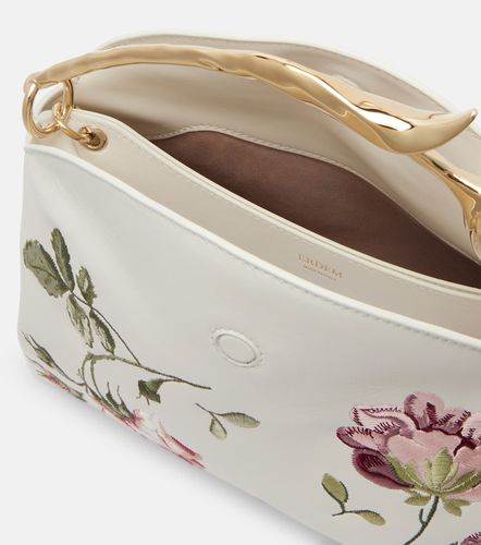 Bloom Medium floral leather top-handle bag - Erdem - Modalova