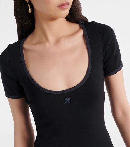 Courrèges Abito corto Holistic in cotone - Courreges - Modalova