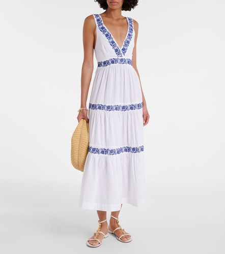 Vestido largo Cannes de algodón bordado - Heidi Klein - Modalova